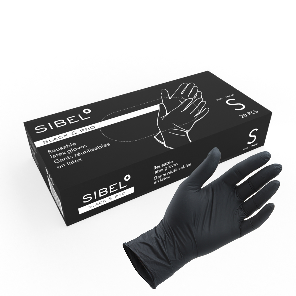 Sibel Black & Pro handschoenen 20st