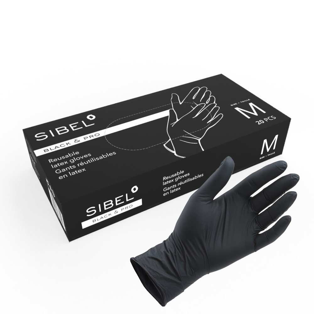 Sibel Black & Pro handschoenen 20st