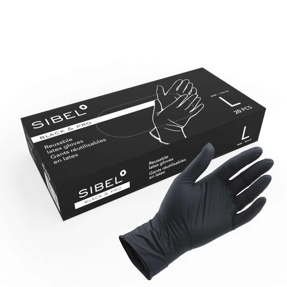 Sibel Black & Pro handschoenen 20st