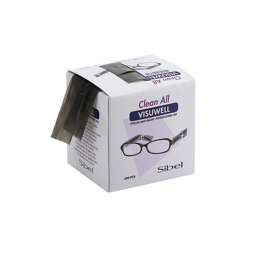 SIBEL Visuwell Glasses Protectors Glassafe 400pcs