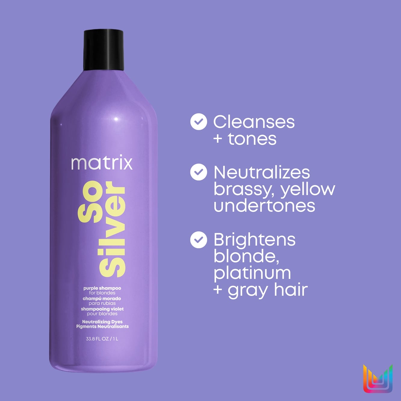 Matrix Total Results So Silver Shampoo 1000ml