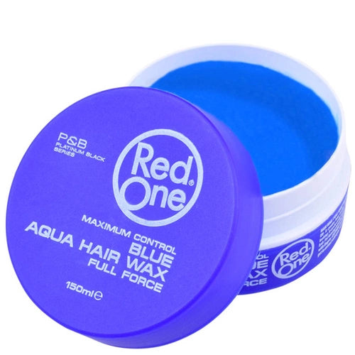 Red One Full Force Aqua Hair Wax Blue 150ml