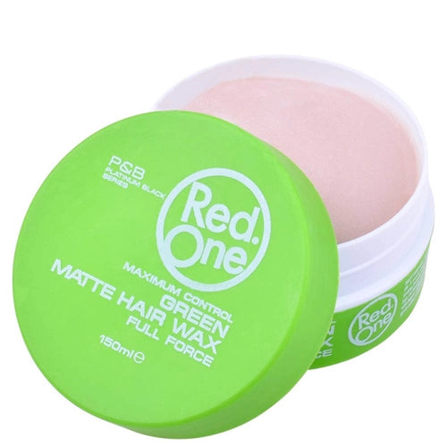 Red One Full Force Matte Hair Wax Green 150ml