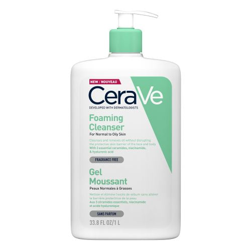 CeraVe Foaming Cleansing Gel 1000ml