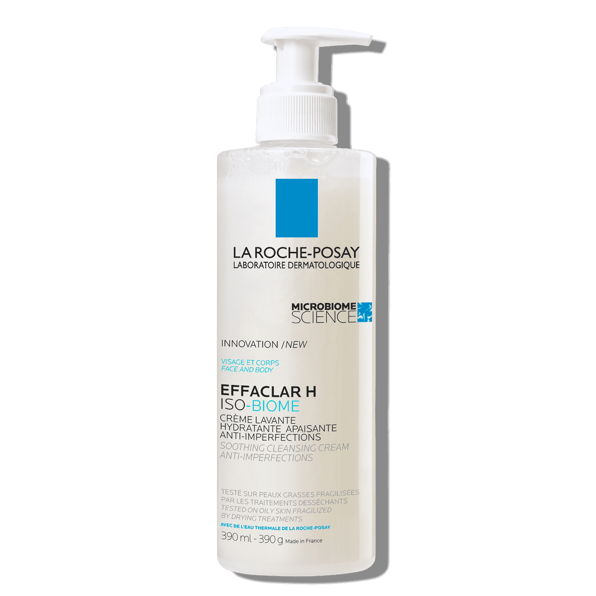 La Roche-Posay Effaclar H ISO-Biome Soothing Cleansing Cream 390ml