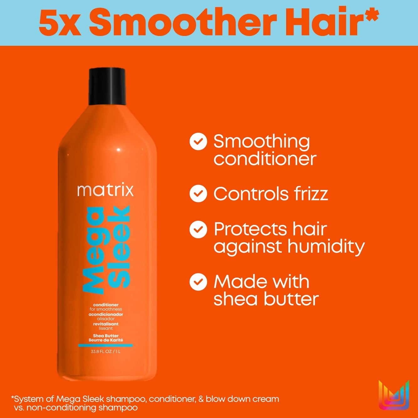 Matrix Total Results Mega Sleek Conditioner 1000ml