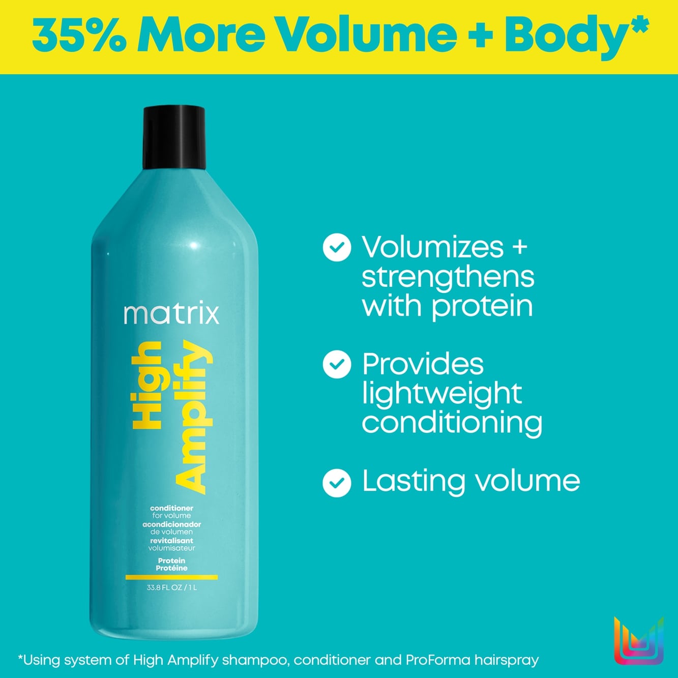 Matrix Total Results High Amplify Conditioner 1000ml