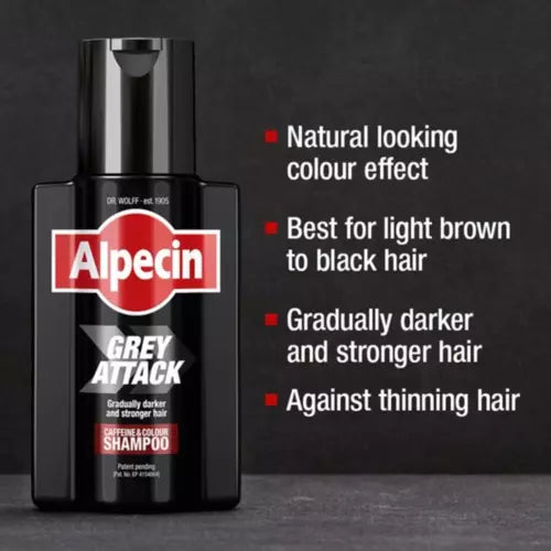 Alpecin Grey Attack Shampoo 200ml