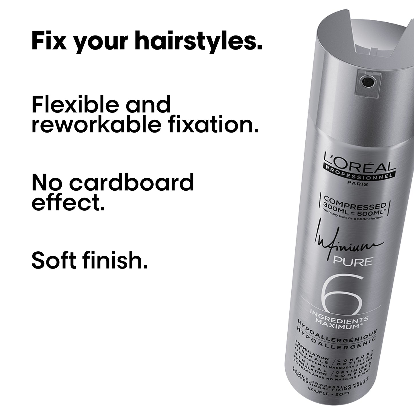 L’Oréal Infinium Hairspray Soft 300ml