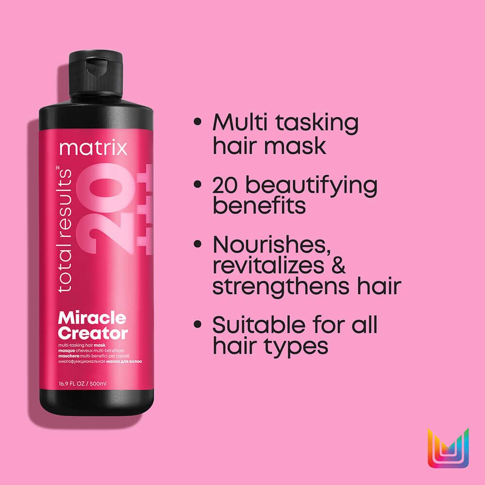 Matrix Total Results Miracles Miracle Creator Multi-Tasking Hair Mask 500ml - Parfumerietwiggy