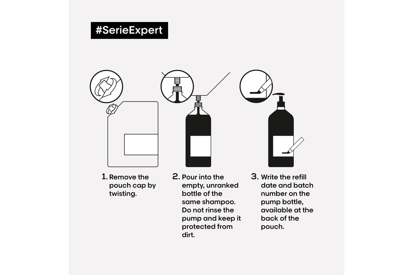 L’Oréal Serie Expert Absolut Repair Shampoo 1500ml Refill
