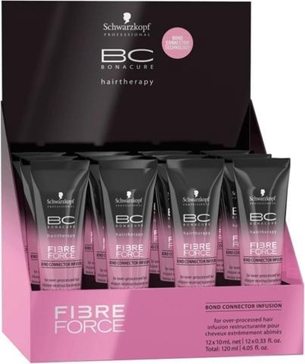 Schwarzkopf Bonacure Fibre Force Bond Connector Infusion 12x10ml - Parfumerietwiggy