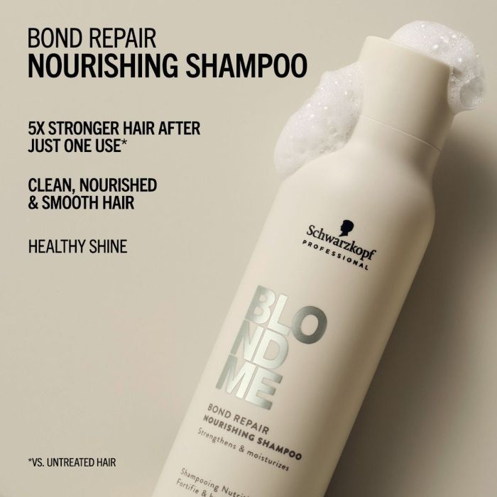 Schwarzkopf Professional BlondMe Bond Repair Nourishing Shampoo 1000ml