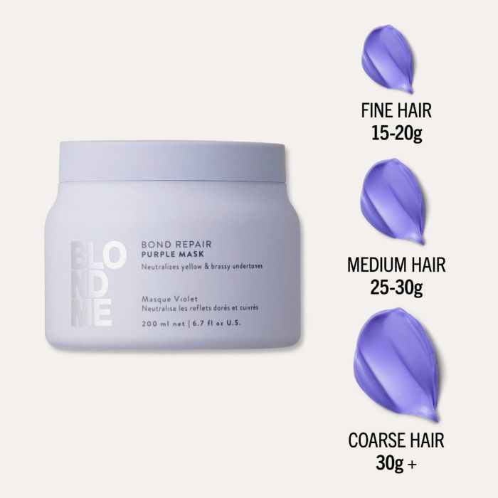 Schwarzkopf Professional BlondMe Bond Repair Purple Mask 500ml