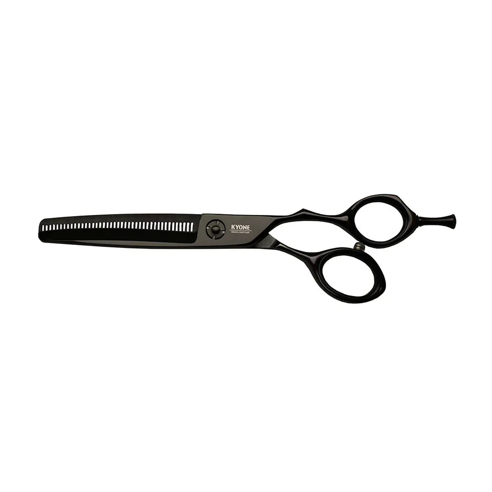 KYONE 510TB Zwarte Titanium Effileerschaar | 6.0 ” - 42t
