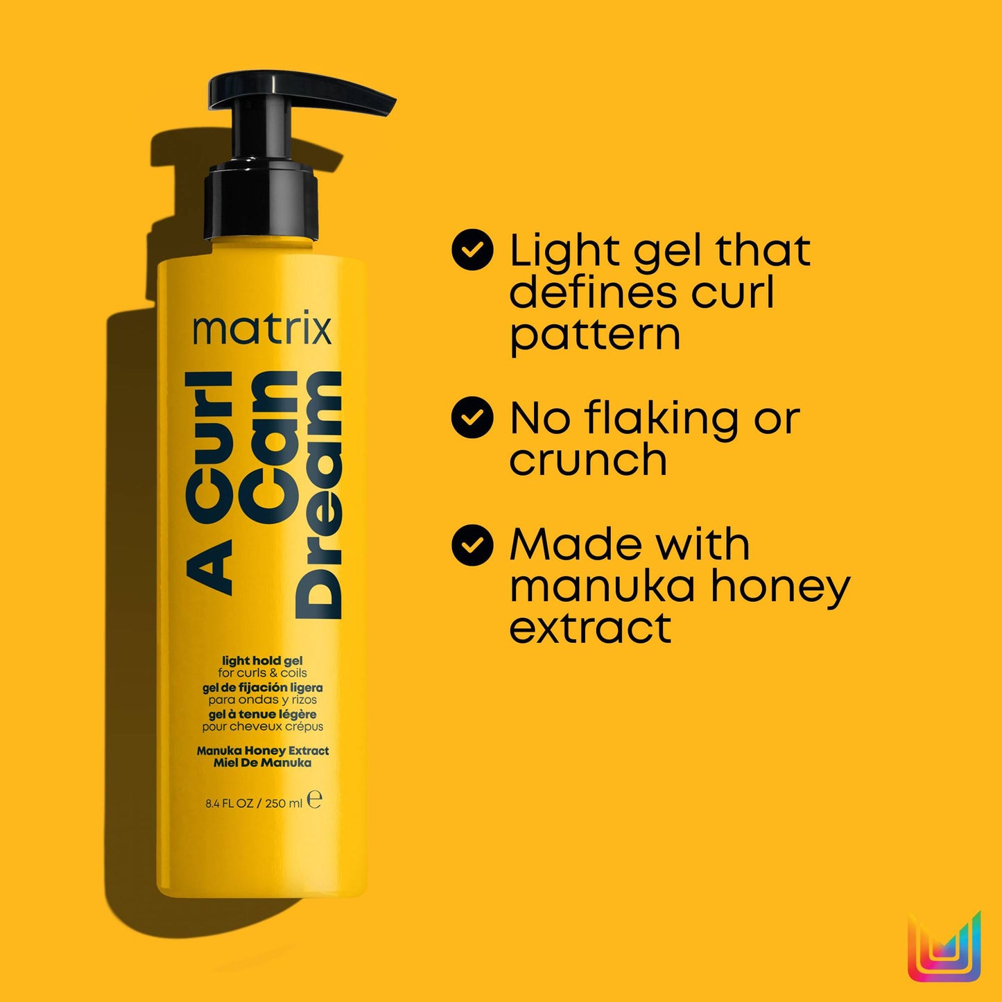 Matrix Total Results A Curl Can Dream Light Hold Gel 250ml