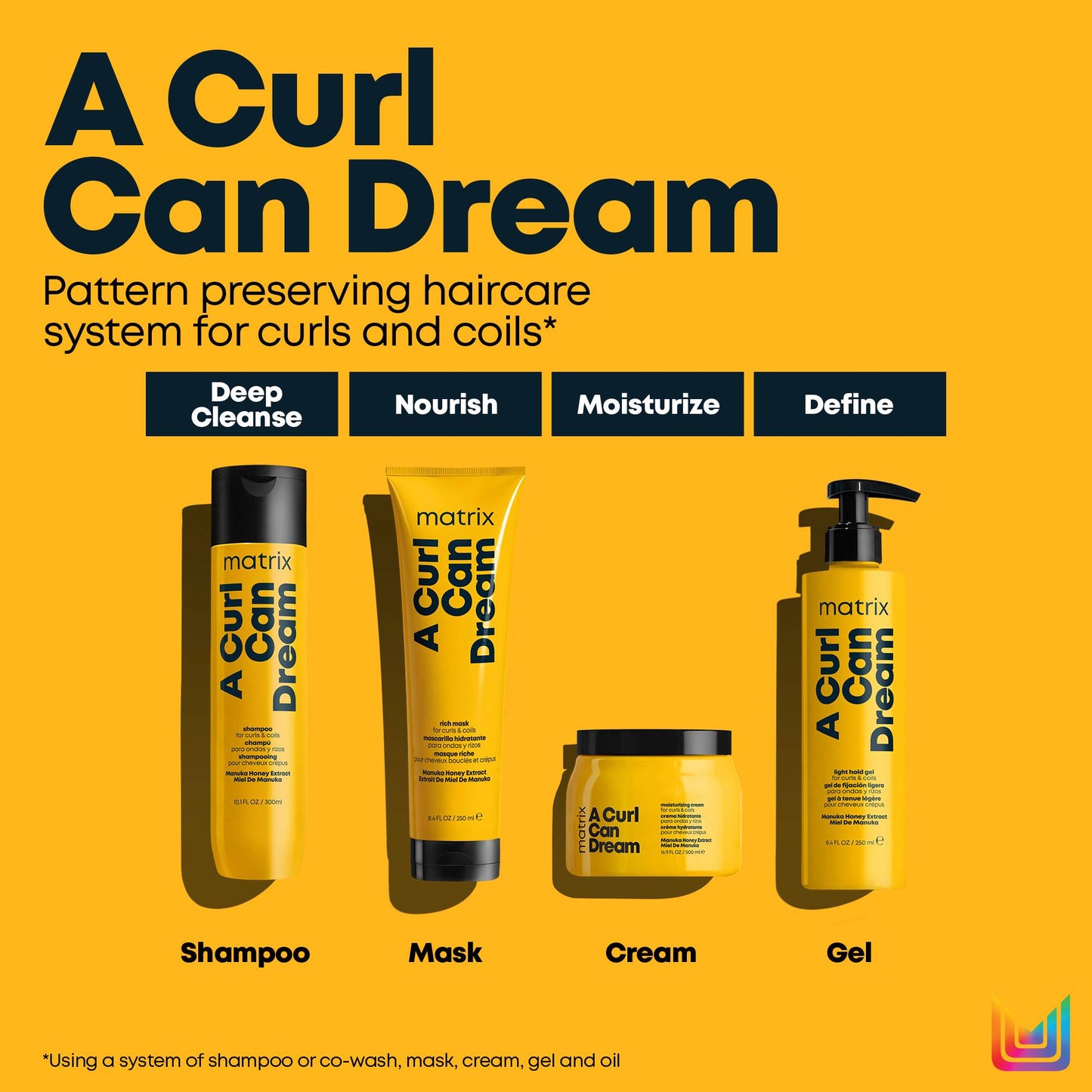 Matrix Total Results A Curl Can Dream Light Hold Gel 250ml