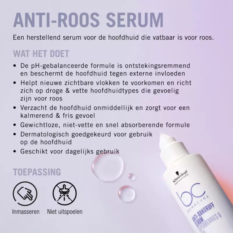 Schwarzkopf Professional BC Anti-Dandruff Serum 100ml